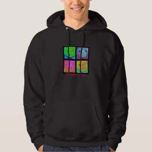 Retro råttaHoody T-tröja Sweatshirt Med Luva