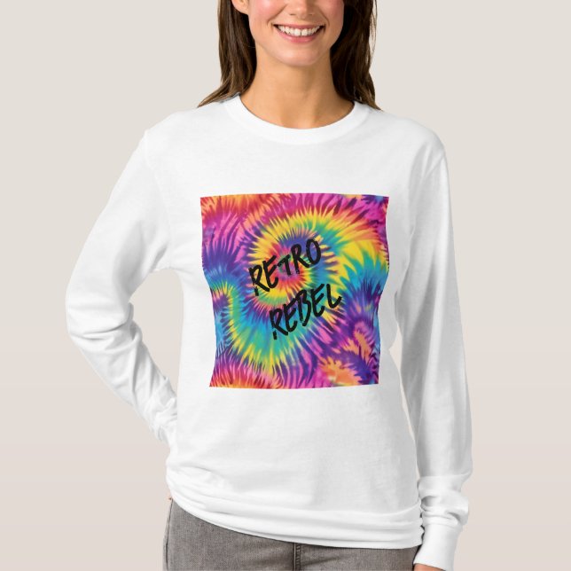 Retro Rebel T-shirt (Framsida)