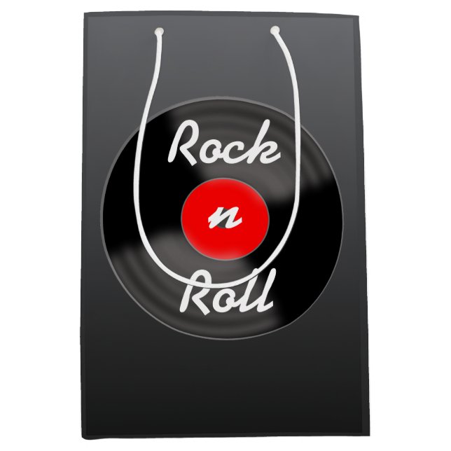 Retro Record Gift Bag (Framsidan)