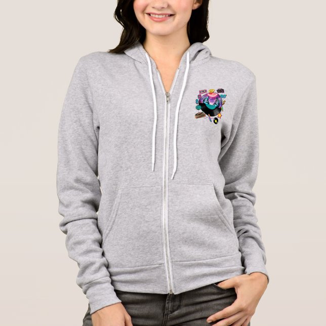 Retro Record, With Wolf And 90s Memorabilia T Shirt (Framsida)