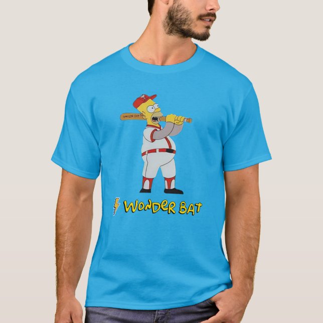 Retro Recretion  Fladdermus T Shirt (Framsida)