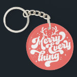Retro Red White Merry allt God jul<br><div class="desc">Retro Merry allt God jul! Det här är perfekt när som helst på året! Vare sig det är en helgdag eller inte,  är det ett utmärkt sätt att visa upp din julklapp. Ge dig själv,  vänner och familj en god jul!</div>