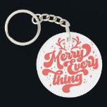 Retro Red White Merry allt God jul<br><div class="desc">Retro Merry allt God jul! Det här är perfekt när som helst på året! Vare sig det är en helgdag eller inte,  är det ett utmärkt sätt att visa upp din julklapp. Ge dig själv,  vänner och familj en god jul!</div>