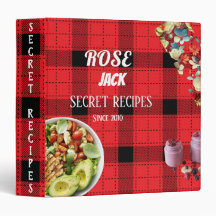 Retro Red White Play Picnic Cookbook