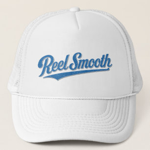 Retro Reel Smooth Fisherman   Saltig Fiskande Fisk Keps