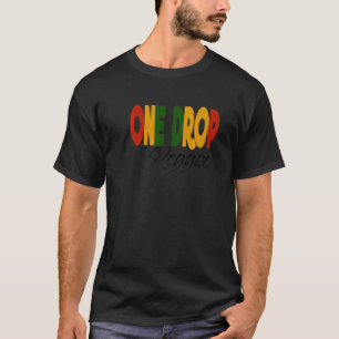Retro Reggae Music One Drop Jamaica Roots & Cultur T Shirt