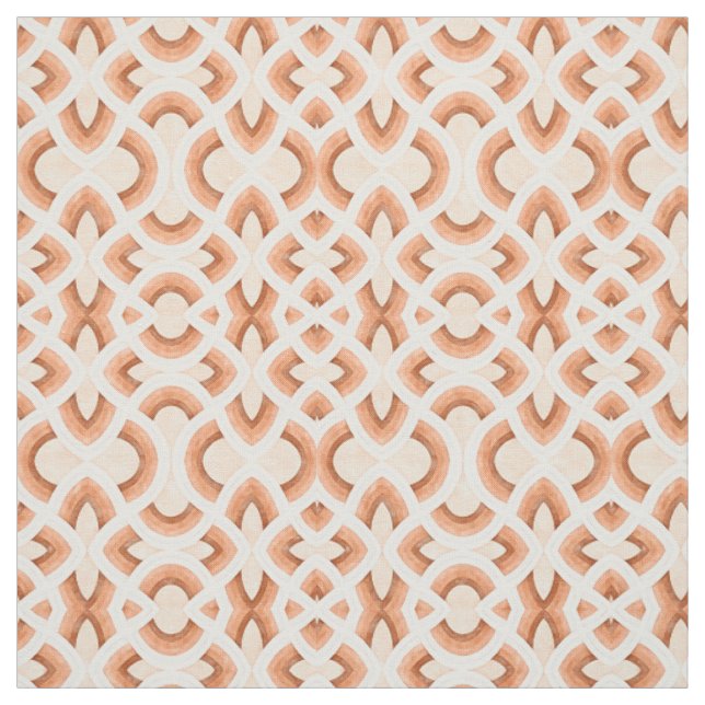 Retro regnbågsdesign i pastellrost och öken tyg (Provkarta)