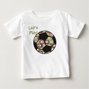 Retro-rektanglar med Starbursts T-Shirt