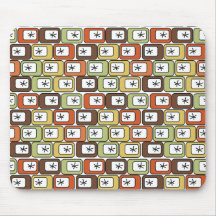 Retro-rektanglar med stjärnsprängningar