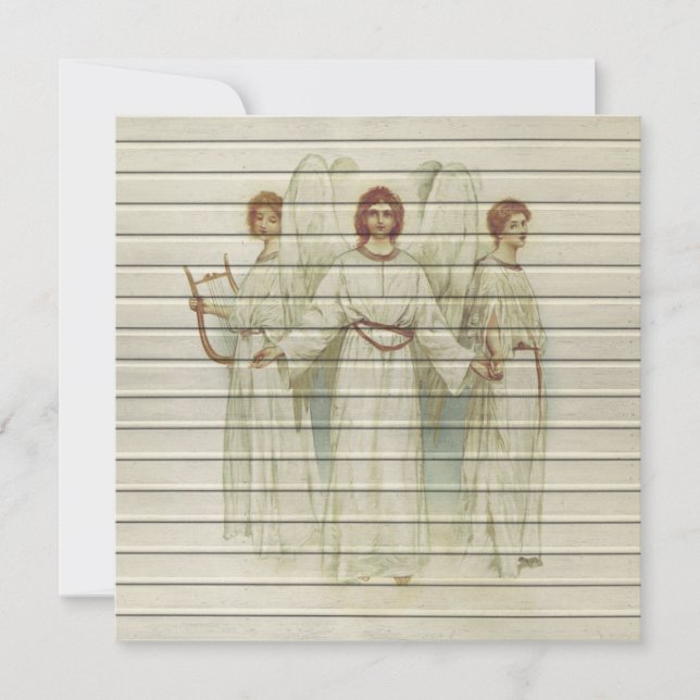 Retro
 | Religiösan Vintage jul Julkort (Framsida)