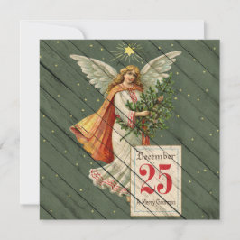 Retro
 | Religiösan Vintage jul Julkort