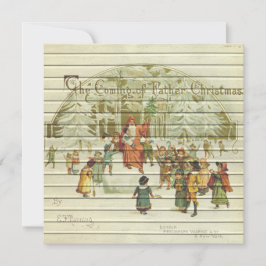 Retro
 | Religiösan Vintage jul Julkort