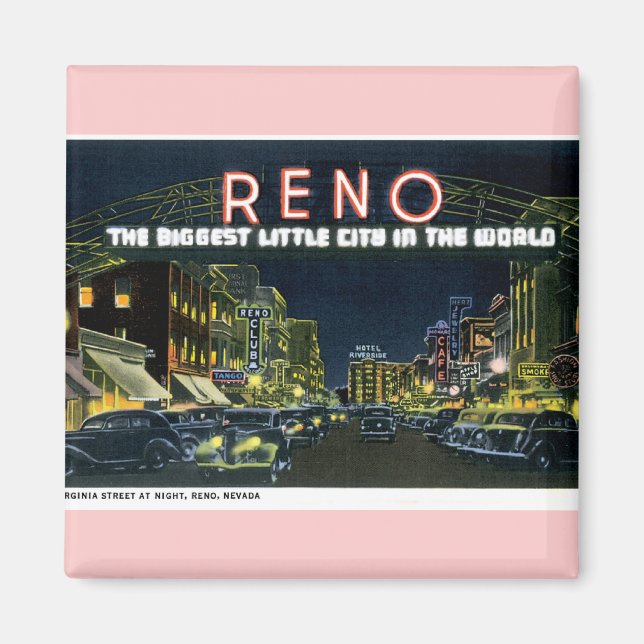 Retro Reno Magnet (Framsidan)