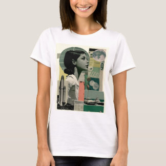 Retro-resa till en planet från det förflutna Colla T Shirt