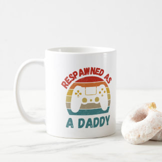 Retro Respawned som pappa Gamer New Pappa Gamer Kaffemugg