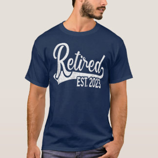 Retro Retired Est T Shirt