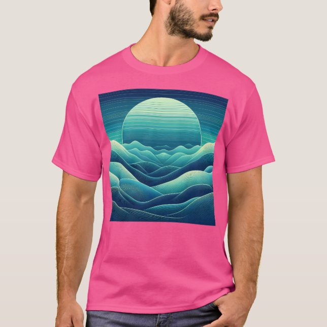 Retro Reverie Active T Shirt (Framsida)