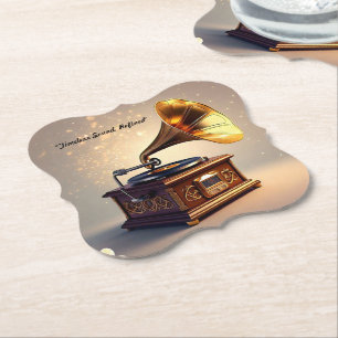 "Retro Rhapsody" Underlägg Papper