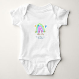 Retro Rinbow twinkle twinkle Little stars baby sh T Shirt