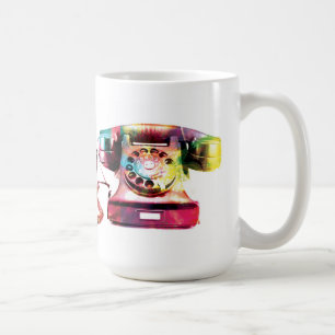Retro ringa muggen kaffemugg