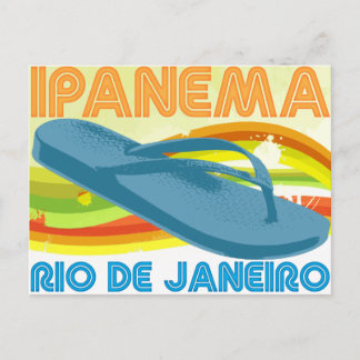 Retro Rio Ipanema Vykort