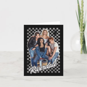 Retro Riverdale Group Graphic Anteckningskort
