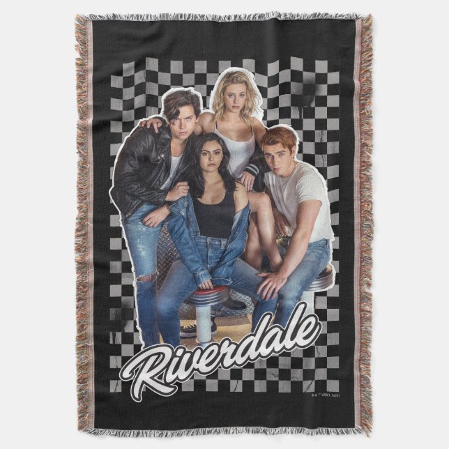 Retro Riverdale Group Graphic Filt (Framsidan Vertikal)