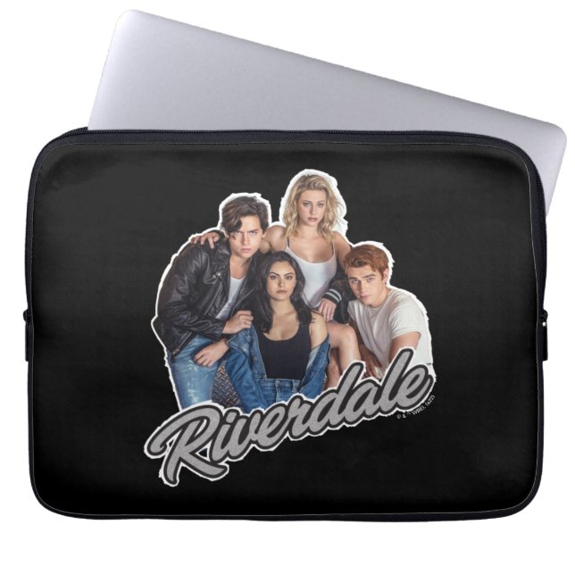 Retro Riverdale Group Graphic Laptop Fodral (Framsidan)