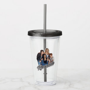 Retro Riverdale Group Graphic Take Away Mugg