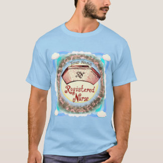 Retro RN Nurse Cap T Shirt