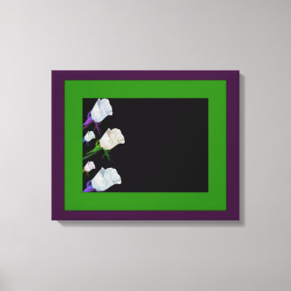 Retro Ro-bildrutad arbetsyta Canvastryck