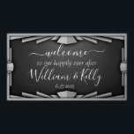 Retro Roaring 20:s Art Deco Stil Black Elegant Poster<br><div class="desc">20:s konst Deco Stil Black Elegance. Anpassa med egen text!</div>