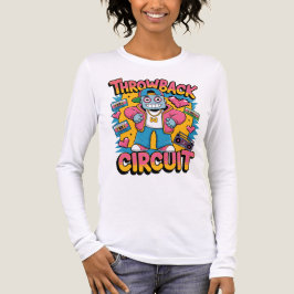 Retro Robot 90s Hip hop Design - Roligtens Tecknad T Shirt