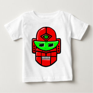 Retro Robot Head - Anpassad Tee Shirt