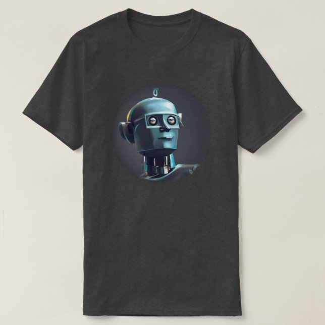 Retro Robot T-Shirt (Design framsida)