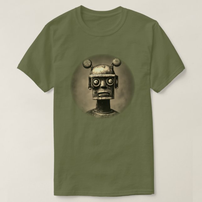 Retro Robot T-Shirt (Design framsida)