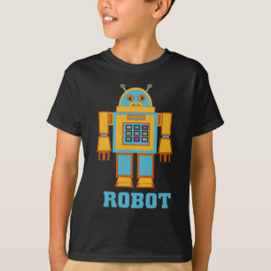 Retro Robot T Shirt