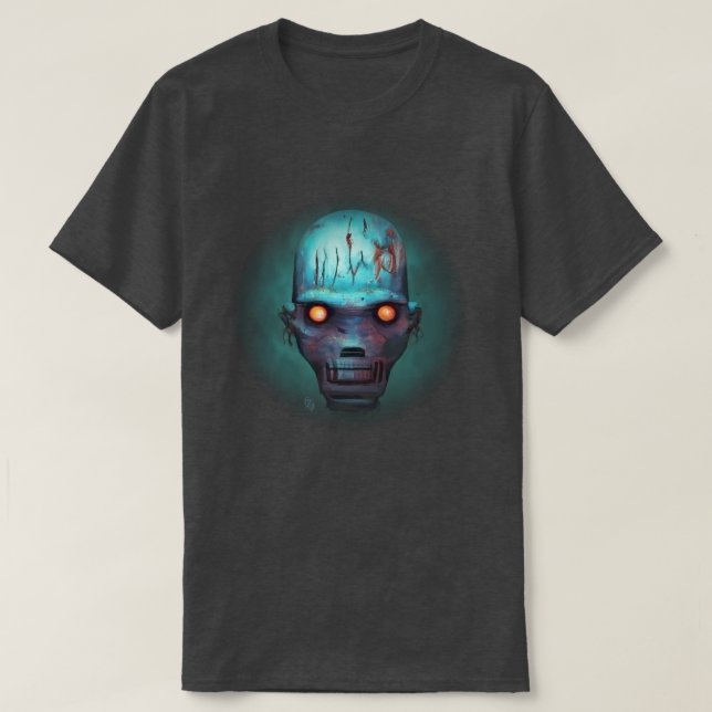 Retro Robot T-Shirt (Design framsida)