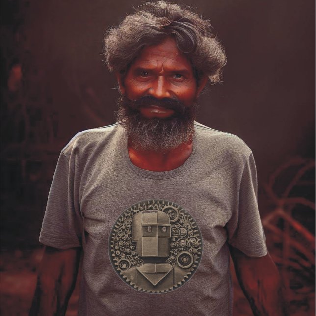 Retro Robot T-Shirt (Skapare uppladdad)