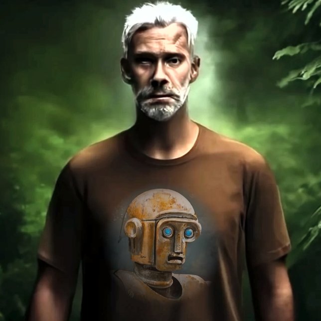 Retro Robot T-Shirt (Skapare uppladdad)