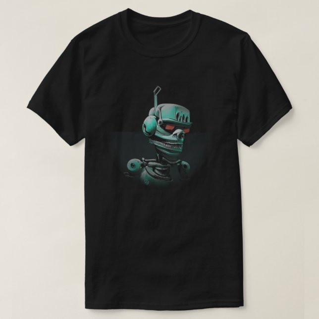 Retro Robot T-Shirt (Design framsida)