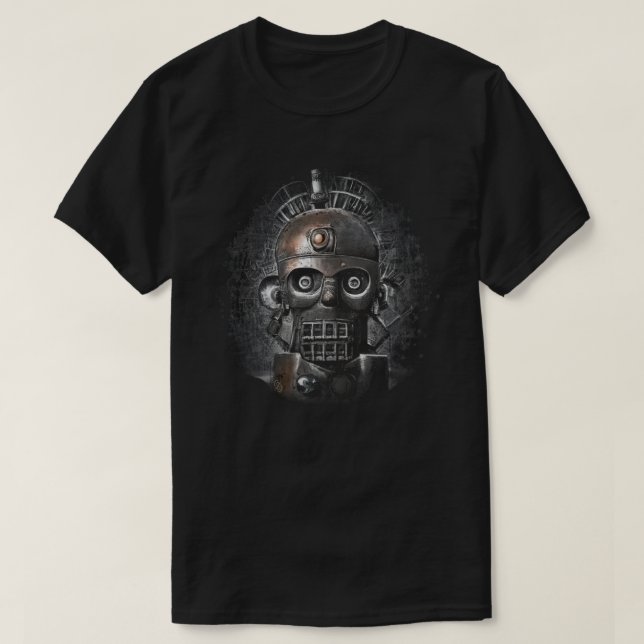 Retro Robot T-Shirt (Design framsida)