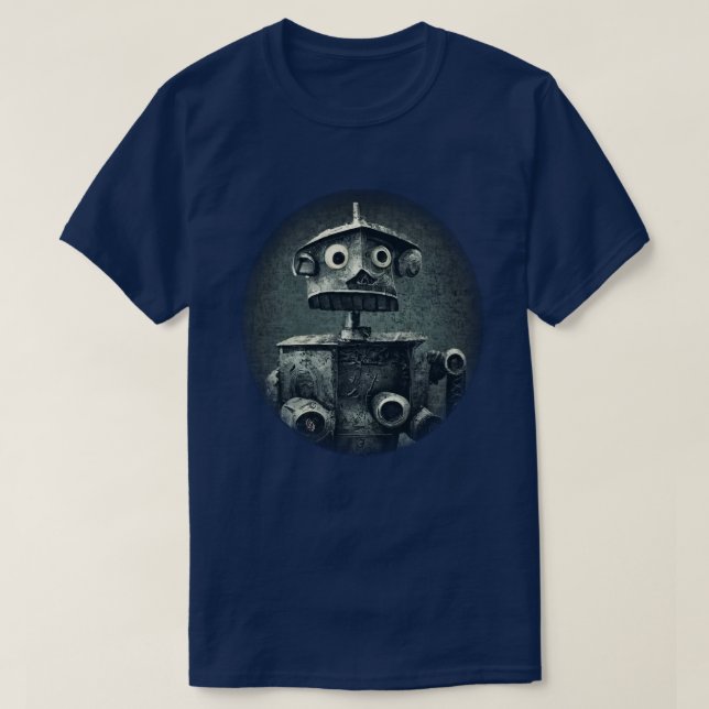 Retro Robot T-Shirt (Design framsida)