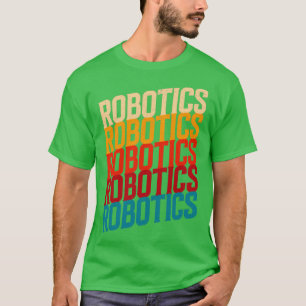 Retro Robotics for Robotics Engineering Humanoid R T Shirt