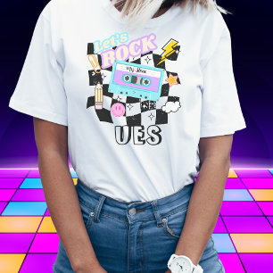 Retro Rock musik Teacher TShirt T Shirt