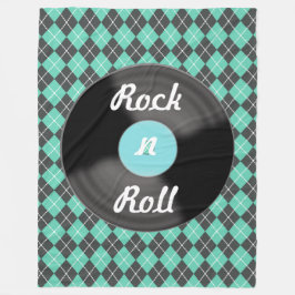 Retro Rock n Roll inspelning Filträdlig filt prese