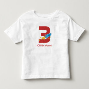 Retro Rocket Birthday T-shirt