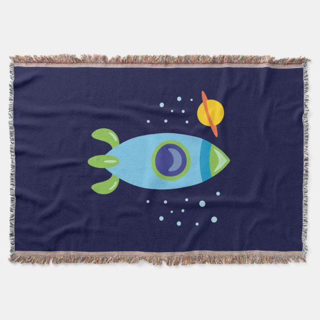 Retro Rocket Filt (Framsidan)