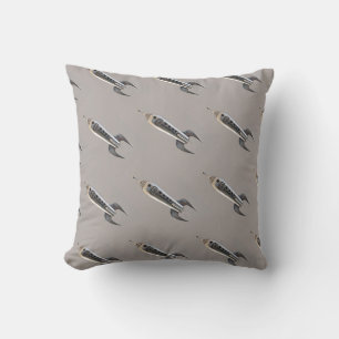 Retro Rocket Pillow Namnteckning design Kudde