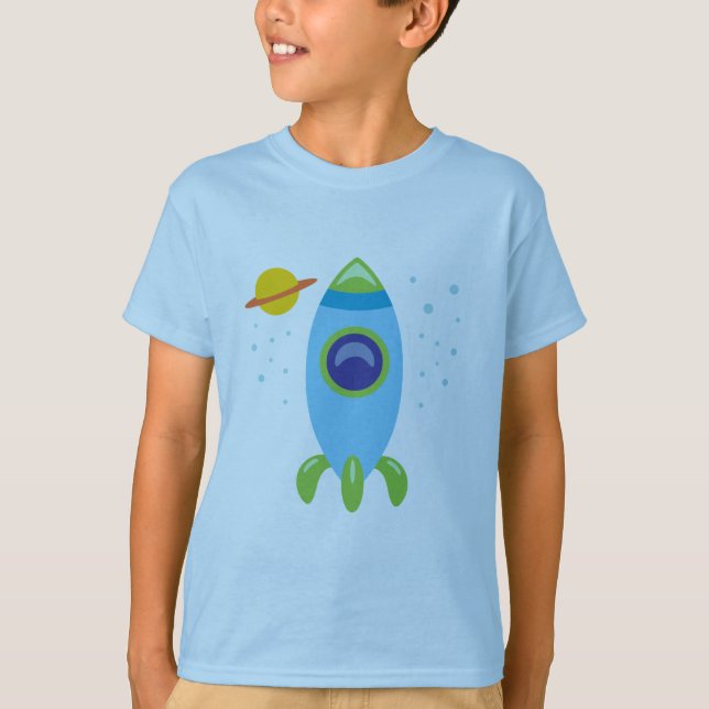 Retro Rocket Tee (Framsida)